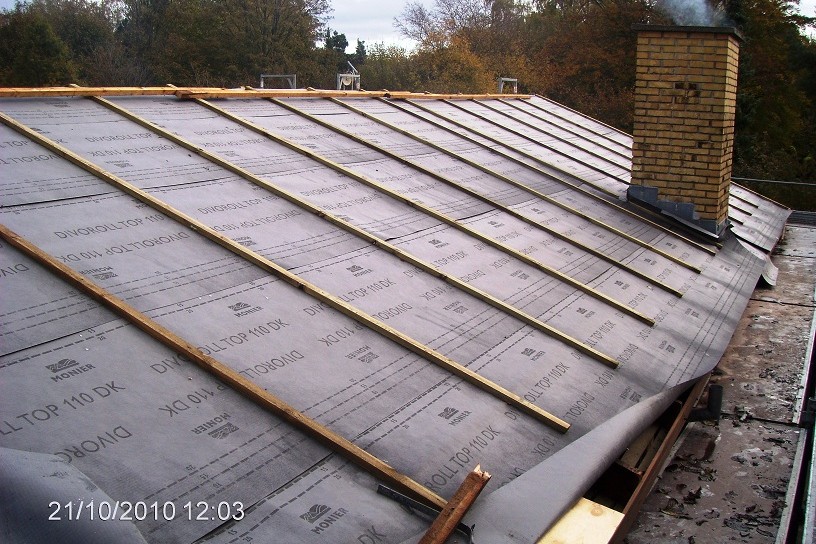 Replacement of roofing material