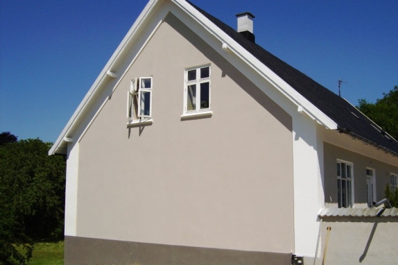 Renovation of a house elevation