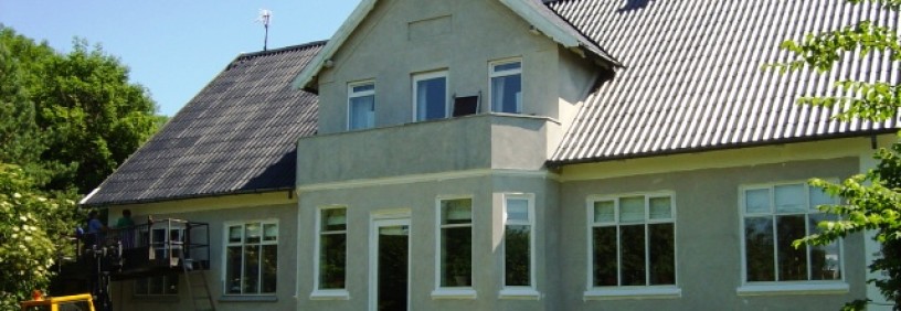 Renovation of a house elevation